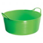 15lt Green Flexi-Fill Shallow Flexible Tubs/Trug for Garden or Horse Feed